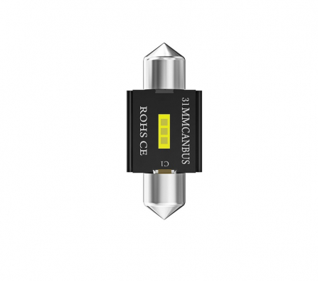 Accesorii si electrice auto - Bec auto C5W Sofit cu 1 led 7020 cu CANBUS 31mm