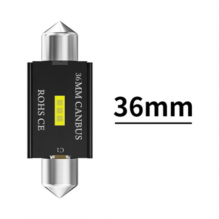 Bec auto C5W Sofit cu 1 led 7020 cu CANBUS 36mm [1]