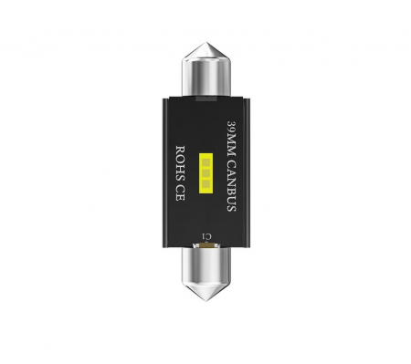 Accesorii si electrice auto - Bec auto C5W Sofit cu 1 led 7020 cu CANBUS 39mm