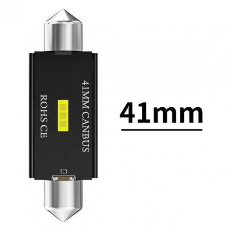 Bec auto C5W Sofit cu 1 led 7020 cu CANBUS 41mm [1]