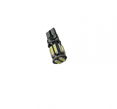 Accesorii si electrice auto - Bec auto T10 PCB cu 10 led-uri 4014 si CANBUS