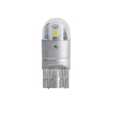 Accesorii si electrice auto - Bec auto T10 plastic cu 2 led-uri 3030