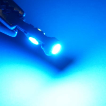 Bec auto T5 PCB cu 3 led-uri 3020 ice blue [2]