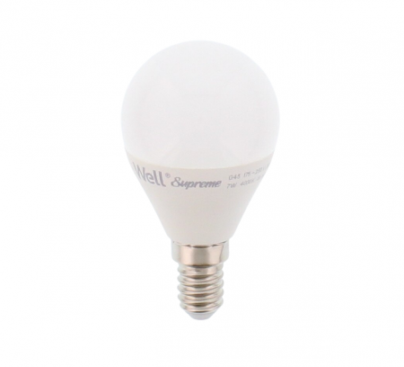 Becuri - Bec cu led G45 E14 7W alb natural LEDLN-G457E14-WL
