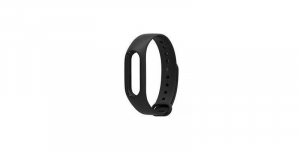 Smartwatch - Bratara din silicon de schimb pentru Xiaomi Mi Band 2. Culoare neagra.