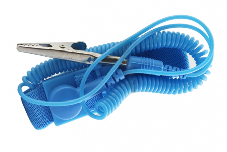 Aparate de masura si control - Bratara antistatica pentru mana de nailon cu fibra conductoare BST-ESD