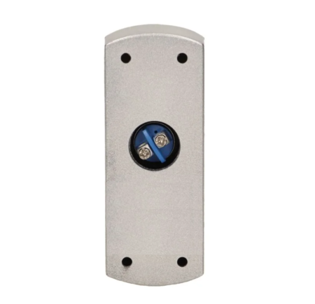Buton EXIT metalic control acces, SW-51B, aliaj zinc, NO, pentru deschidere usa, montaj aparent [3]