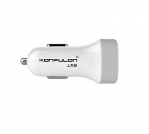 Incarcator auto Konfulon C17 12-24V, 2xUSB: 5V 2.1A [1]