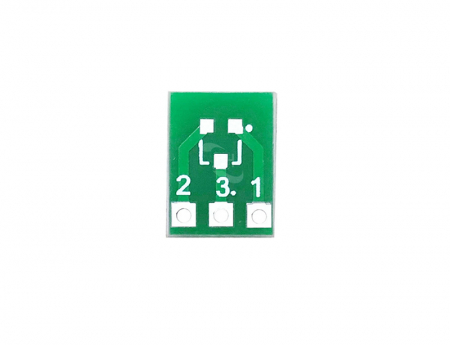 Conectica Arduino - Placuta adaptoare IC DIP SIP3 SOT223 la DIP3 OKY3447-7