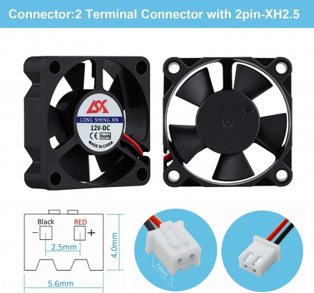 Ventilator 12V DC 50x50x10mm OKYN220314-30 [2]