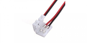 Cablu compatibil cu banda LED 3528 cu 2 clipsuri [1]