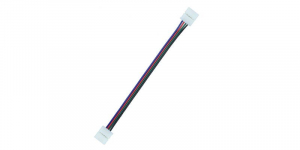 Cablu compatibil cu banda Led RGB 5050 cu 2 clipsuri [0]