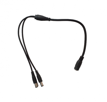 Cablu de alimentare splitter 2 iesiri 5.5*2.1 [1]