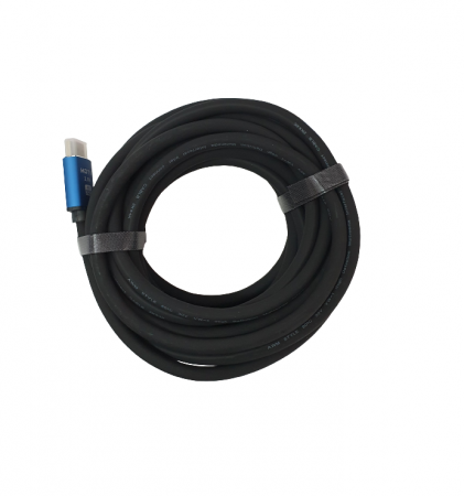Cabluri de semnal - Cablu profesional 2.0 HDTV 4K negru 5m X5805