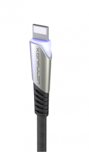 Cabluri de date - Cablu incarcare telefon USB Lightning 2.4A Konfulon DC17