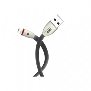 Cablu incarcare telefon USB Lightning 3.0A 1m Konfulon S54 negru [1]