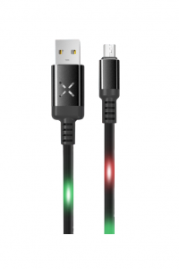 Cabluri de date - Cablu incarcare telefon USB micro 2A Konfulon DC09M  negru