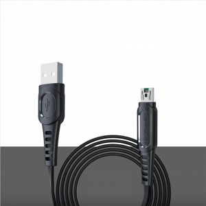 Cablu incarcare telefon USB micro 4A Konfulon DC24 negru [2]