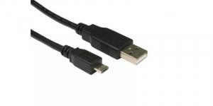 Cabluri de date - Cablu MicroUSB 1,5 m negru