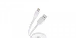 Cabluri de date - Cablu plat USB-Lightning 2.1A pentru iPhone Konfulon S32 de 1.2m