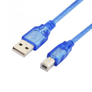 Cabluri USB - Cablu USB 2.0 A/B 5m,albastru