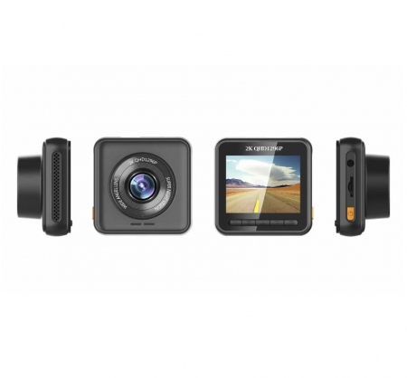 Camera auto de bord 2K, Rezolutie 2304x1296p 30 FPS, WiFi, G-Sensor, Mini USB, Negru [1]