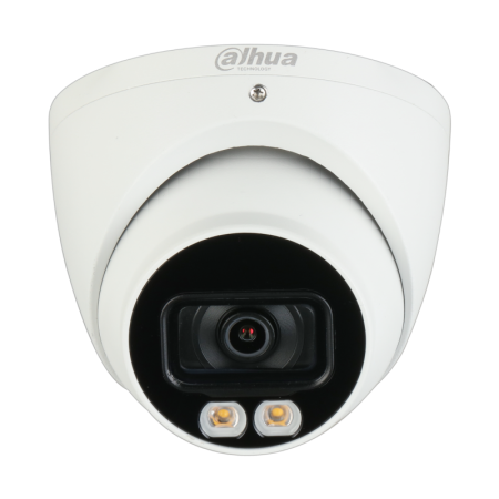 Supraveghere video - Camera HDCVI Dahua 5MP, obiectiv 2.8mm, Smart Dual Light 40m, microfon, IP67 (HAC-HDW1500TP-IL-A-0280B-S2)