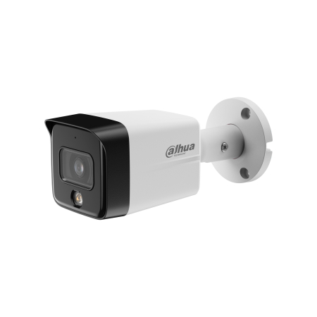 Supraveghere video - Camera supraveghere IP DAHUA 6MP cu obiectiv 2.8mm, iluminare duala 30m, PoE si microfon, pentru exterior (IPC-HFW1639TC-A-IL-0280B-S6)