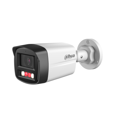 Supraveghere video - Camera supraveghere IP Dahua IPC-HFW1239TL1-A-IL, 2MP, lentila 3.6mm, Smart Dual Light IR+LED 30m, microfon integrat, PoE, IP67