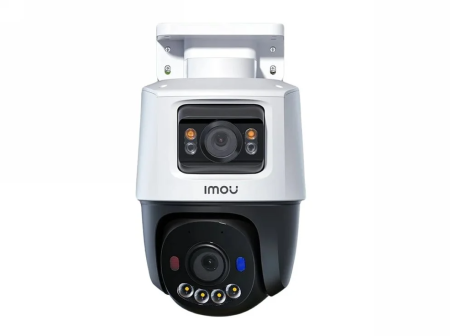 Supraveghere video - Camera supraveghere IP PoE Imou IPC-PS70FP-10M0, Dual Lens 5MP+5MP, Pan&Tilt, Night Vision 30m, audio, microSD, ONVIF