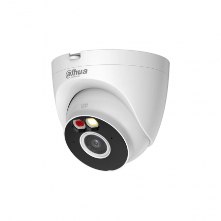 Camere WiFi - Camera IP Wi-Fi 4MP, Exterior, Dome, LED/IR 30m, ROI, Card, Mic, Difuzor, 2.8mm - Dahua T4A-PV
