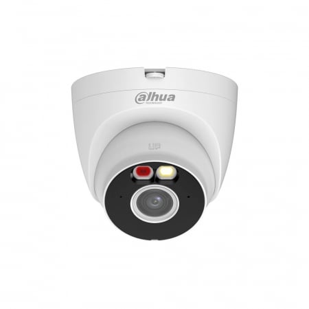Camera IP Wi-Fi 4MP, Exterior, Dome, LED/IR 30m, ROI, Card, Mic, Difuzor, 2.8mm - Dahua T4A-PV [1]