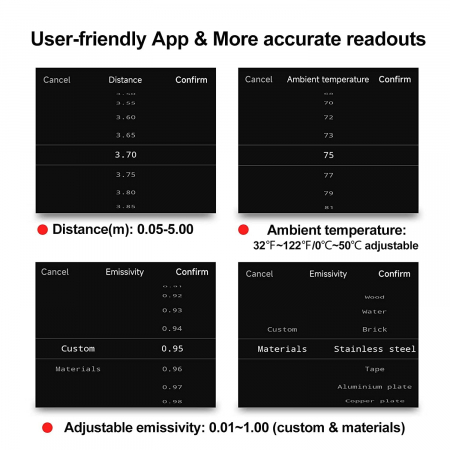 Camera termica UTi260M pentru telefon Android USB-C, 256x192, -20°C-550°C, aplicatie mobila, UNI-T [5]