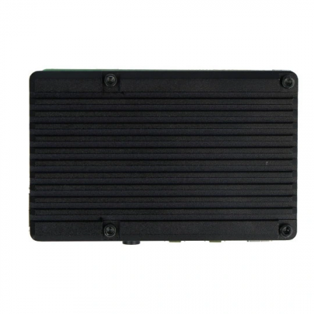 Carcasa compatibila calculator Raspberry Pi 4 B aluminiu neagra LON-15106 [1]