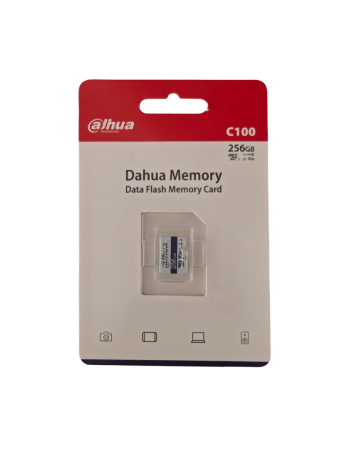 Card de memorie Dahua microSD 256GB, DHI-TF-C100, Clasa 10 UHS-I V30, 90MB/s, fara adaptor, supraveghere video [1]