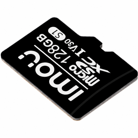 Card MicroSD, 128GB, Clasa 10, citire 95 MB/s, scriere 38 MB/s, IMOU, V30, U3, ST2-128-S1, MICROSD128-IMOU [1]