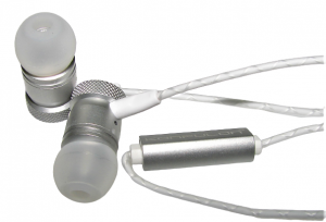 Casti audio cu fir pentru telefon Konfulon iNA8 argintiu [2]