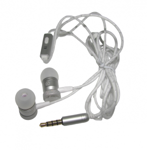 Casti audio cu fir pentru telefon Konfulon iNA8 argintiu [3]