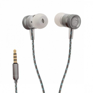 Casti audio cu fir pentru telefon Konfulon INA8 gri [1]