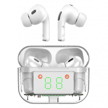 Casti bluetooth - Casti bluetooth cu anulare de zgomot, afiasj digital Joko GT-09