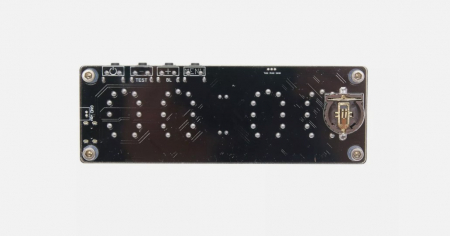 Ceas Nixie cu tuburi IN-12, iluminare RGB in 7 culori, modul DS3231, data, ora, carcasa acril transparent, Micro USB [1]
