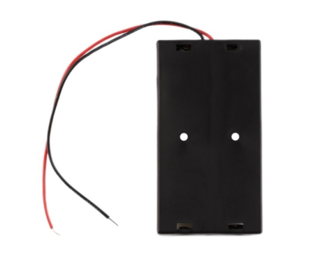 Suport baterii 2x18650, plastic ABS, cu cablu, 7.4V, 2S, DIY, Arduino, electronica [4]