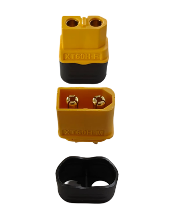 Set conectori XT60 mama-tata, 60A, cu carcase de protectie, pentru acumulatori si modele RC (XT60-KIT) [2]