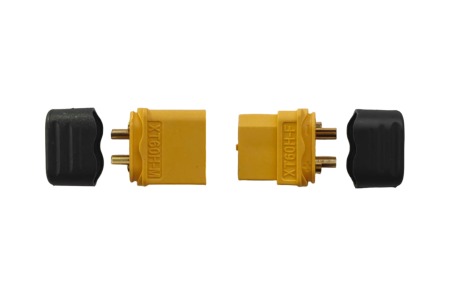 Conectica - Set conectori XT60 mama-tata, 60A, cu carcase de protectie, pentru acumulatori si modele RC (XT60-KIT)