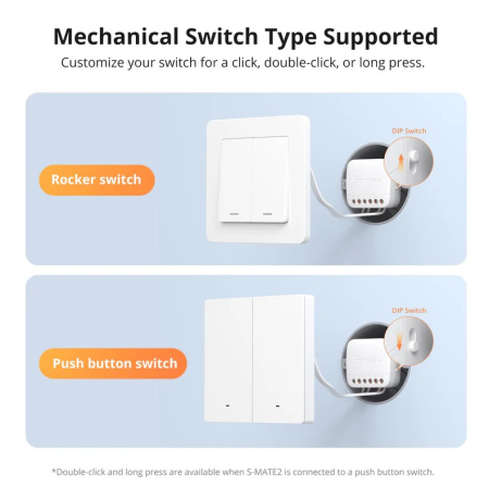 Comutator wireless compatibil eWeLink-Remote, Sonoff S-MATE [8]
