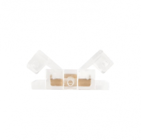 Conector 8mm pentru banda led cob, tip I, 2 pini, clips [2]