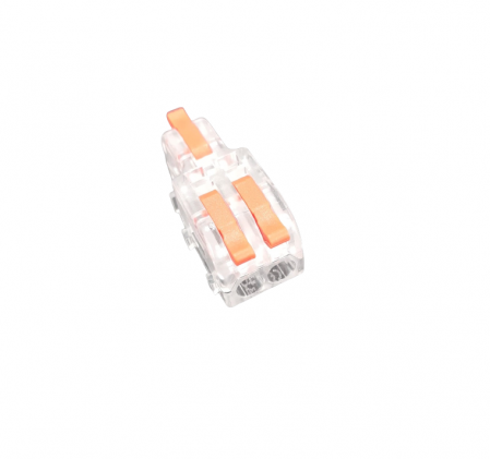 Conector derivatie tip T legatura doza cu 3 poli, portocaliu, 32A/250V 0.2-2.5mm2 [1]
