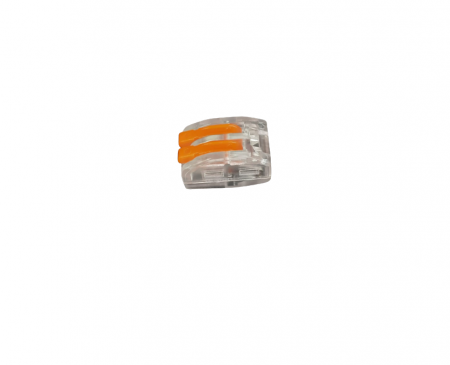 Conector legatura Doza 2 Poli, transparent, 32A/250V 0.75-2.5mm2 [1]