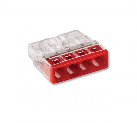 Conectori - Clema rapida pentru conductori rigizi 4x0.5-2.5
