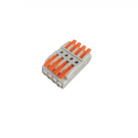 Conectori - Conector legatura Doza 4 Poli, Dublu, KV223, 32A/600V 0.08-4.0mm2